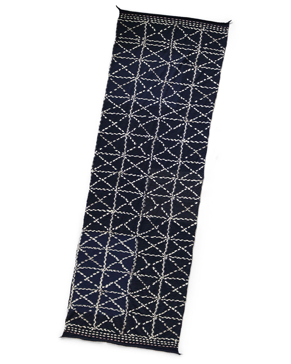 Kapital Fulling Wool Scarf Sahiko, Navy