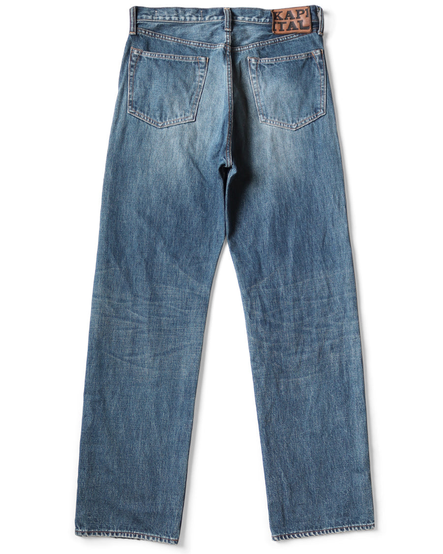 Kapital 13,5oz Zimbabwe Denim 5P Monkey TH