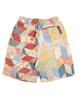 Kapital Yabane Quilt Patchwork Easy Shorts