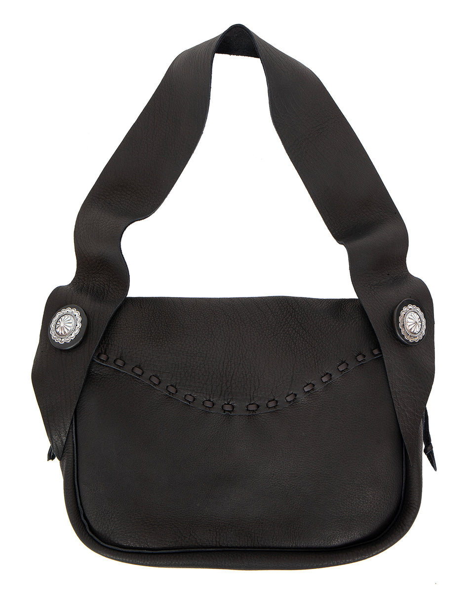 Larry Smith Deerskin Shoulder Bag