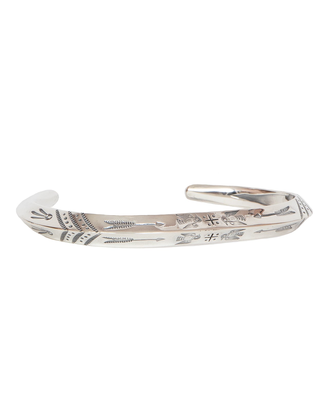 Larry Smith Triangle Bracelet, Arrow / Thunderbird