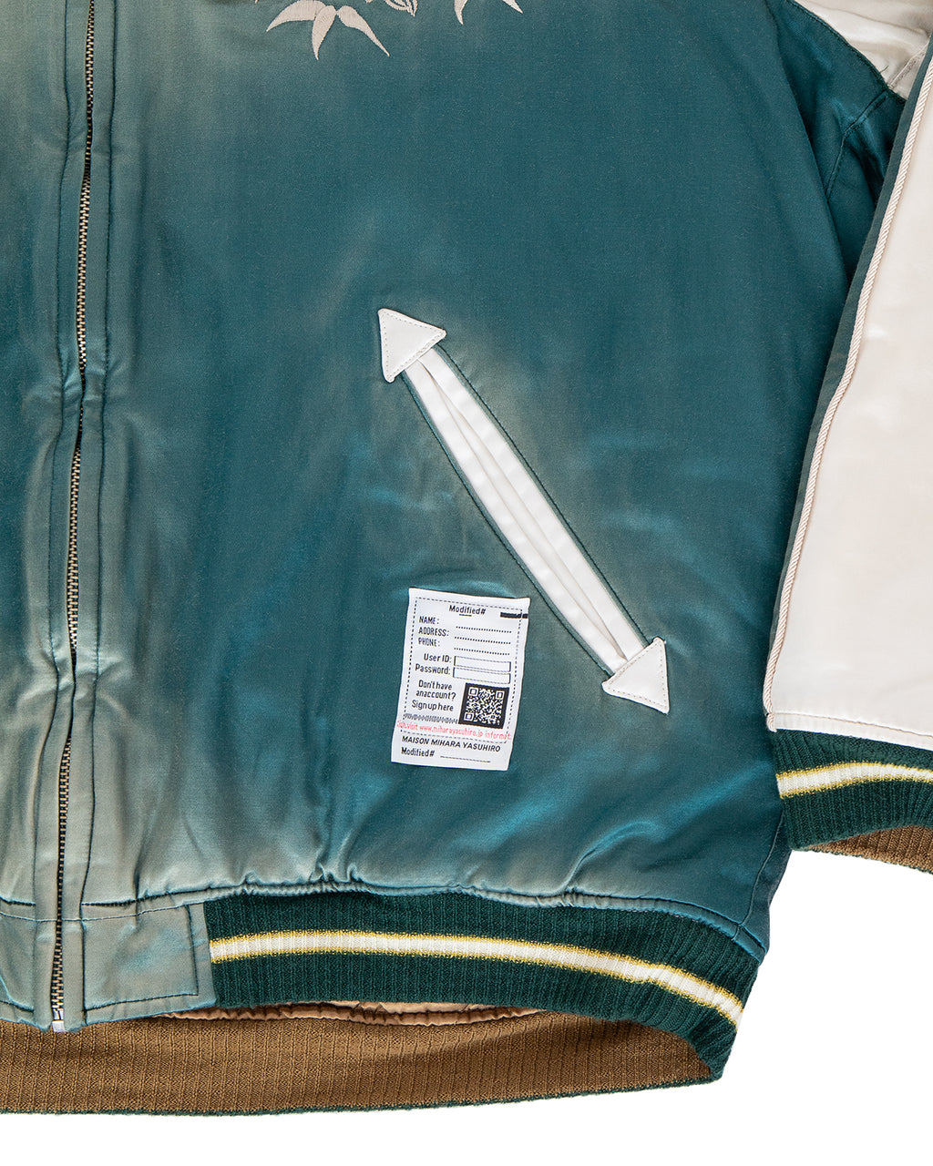 Maison Mihara Yasuhiro Souvenir Jacket, Green