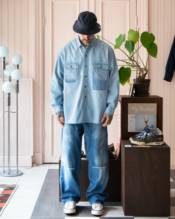 Porter Classic Shawshank Chambray Work Shirt, Custom