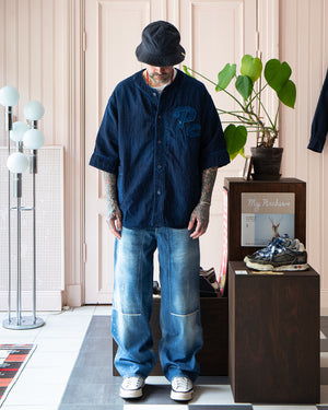 Porter Classic Sashiko Stripe Baseball Shirt, Custom