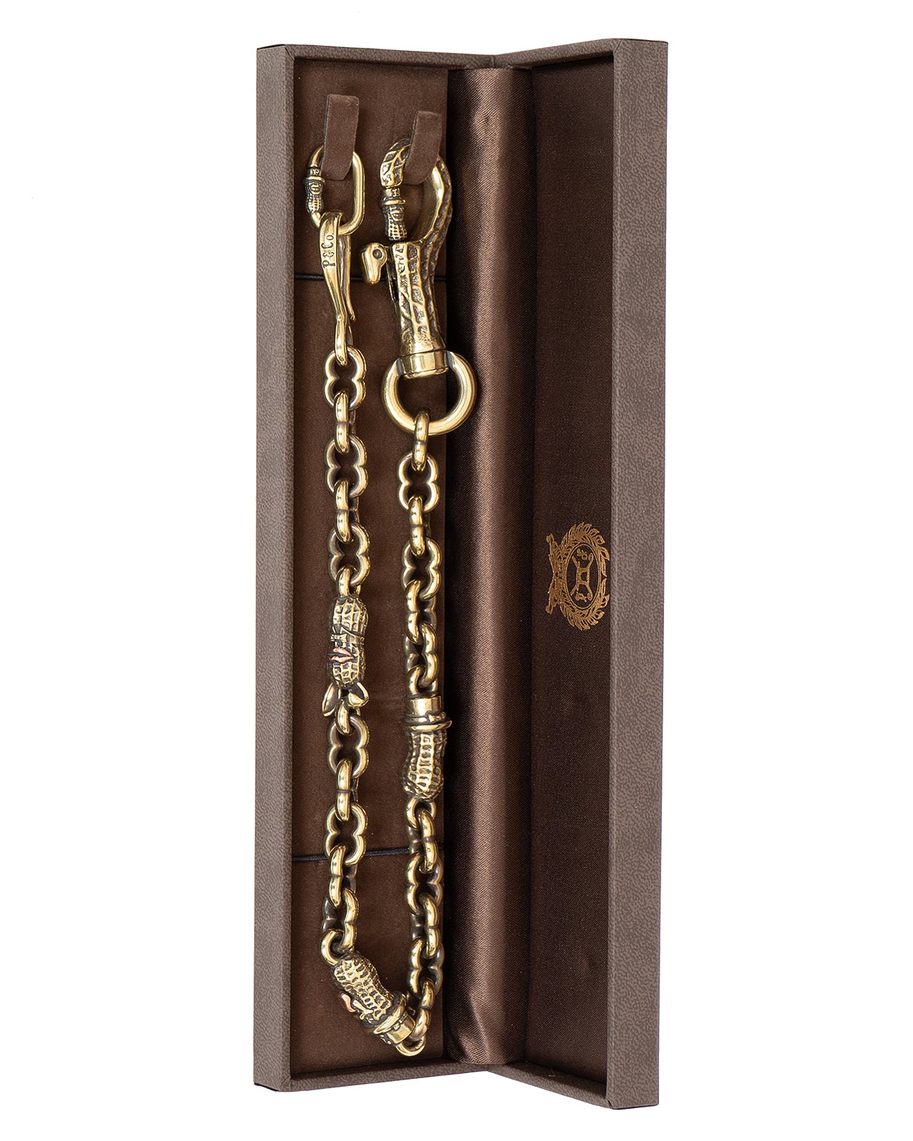 Peanuts & Co 3 Peanuts Wallet Chain Brass