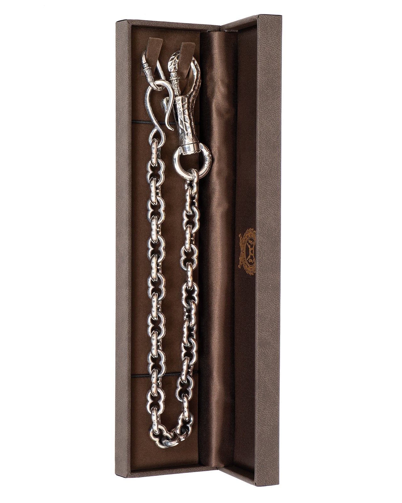 Peanuts & Co Peanuts Wallet Chain Plain Silver