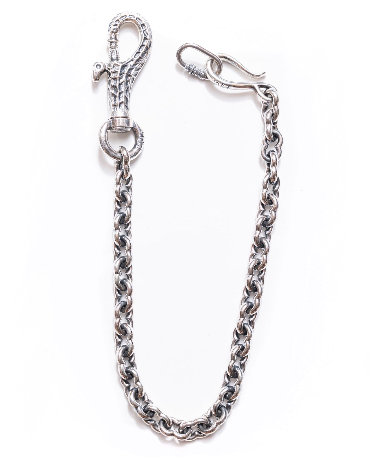 Peanuts & Co Peanuts Wallet Chain Plain Silver