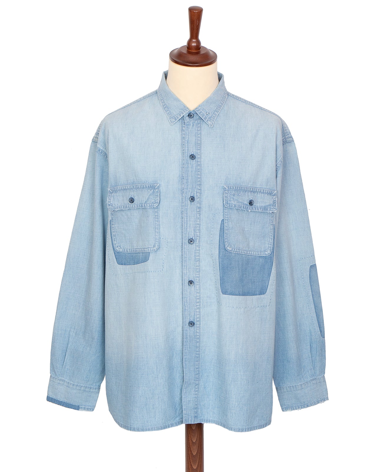 Porter Classic Shawshank Chambray Work Shirt, Custom
