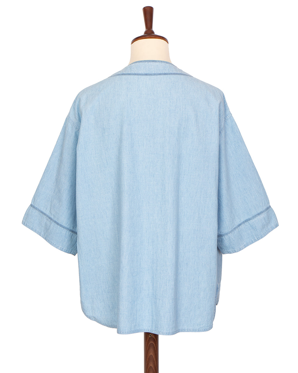 Porter Classic Shawshank Chambray Baseball Shirt