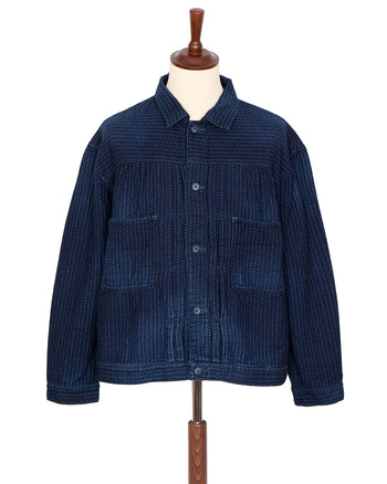 Porter Classic Sashiko Stripe Short Jacket