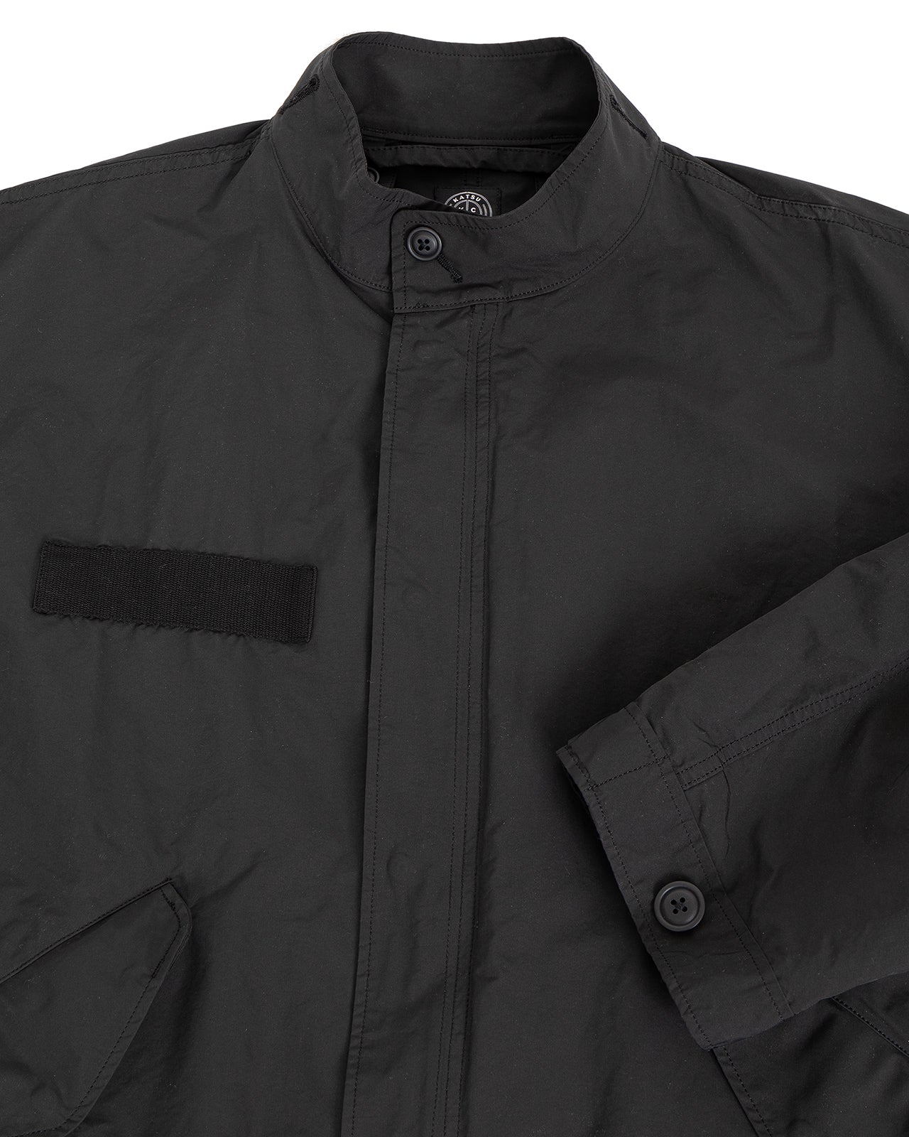 Porter Classic Weather Military Coat / Liner Nylon, Black