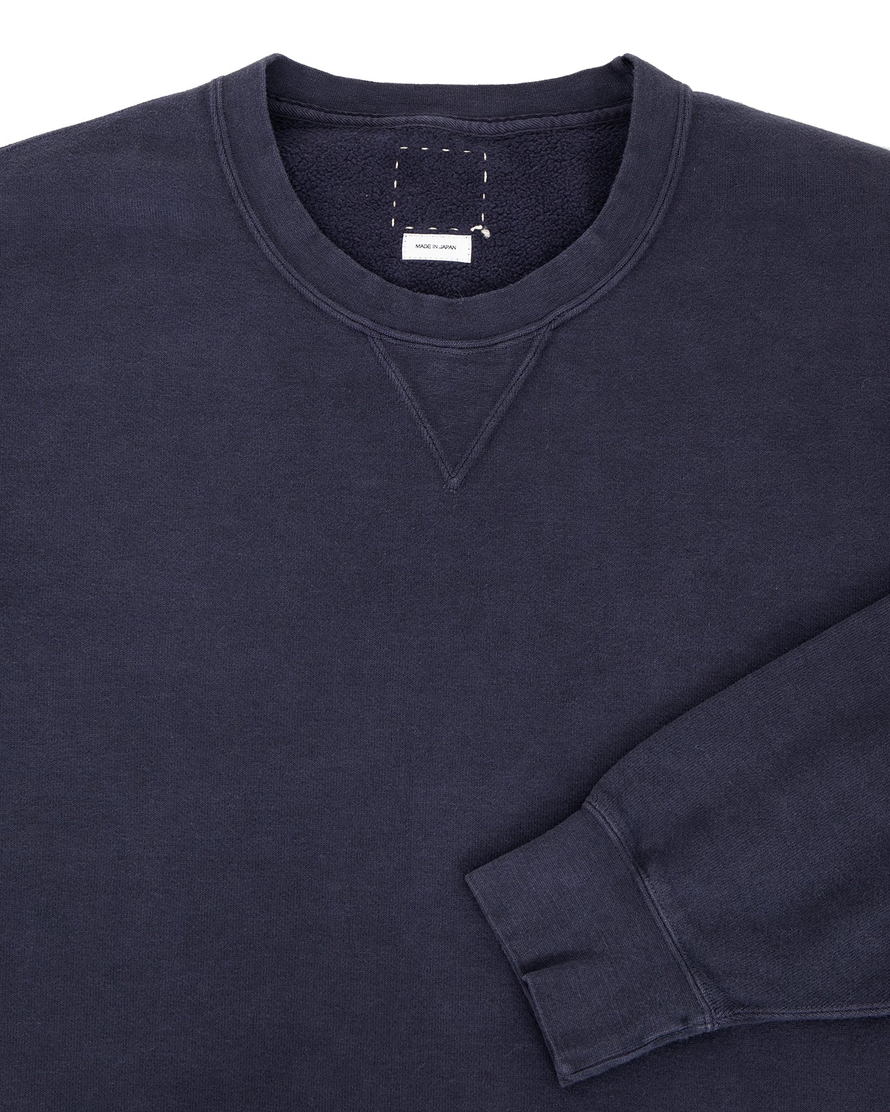 Visvim Amplus SB Sweat L/S DMGD (U.D.) Navy – Pancho And Lefty