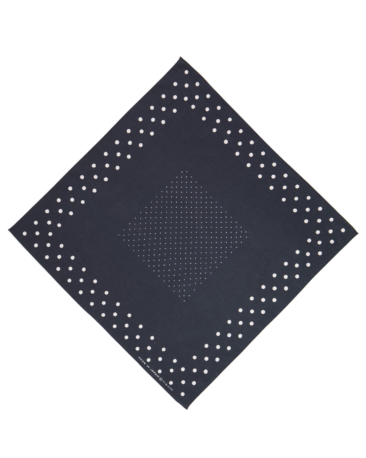 Visvim Bandana (C/SI Chambray), Black