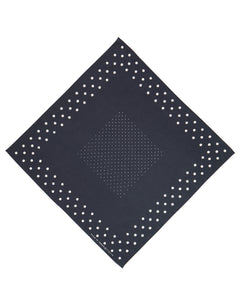 Visvim Bandana (C/SI Chambray), Black