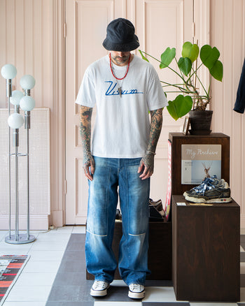 Visvim Jumbo Tee S/S Visvim, Blue