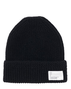 Visvim Knit Beanie (Cashmere), Black