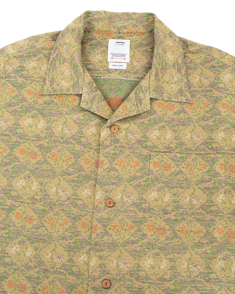 Visvim Copa Shirt, Jacquard (Silk), Beige – Pancho And Lefty