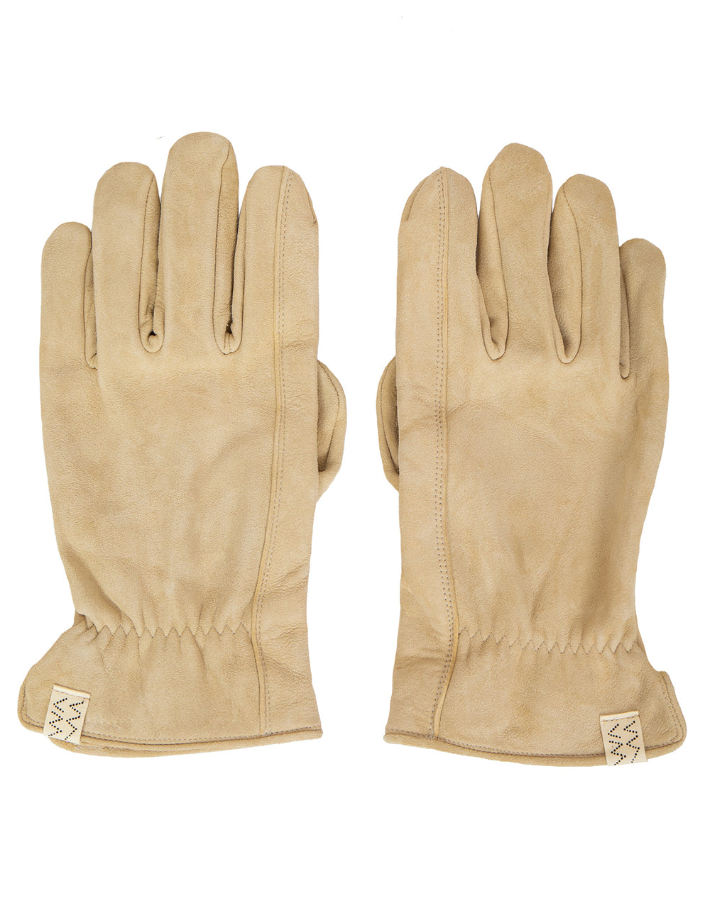 Visvim Suede Gloves, Ivory