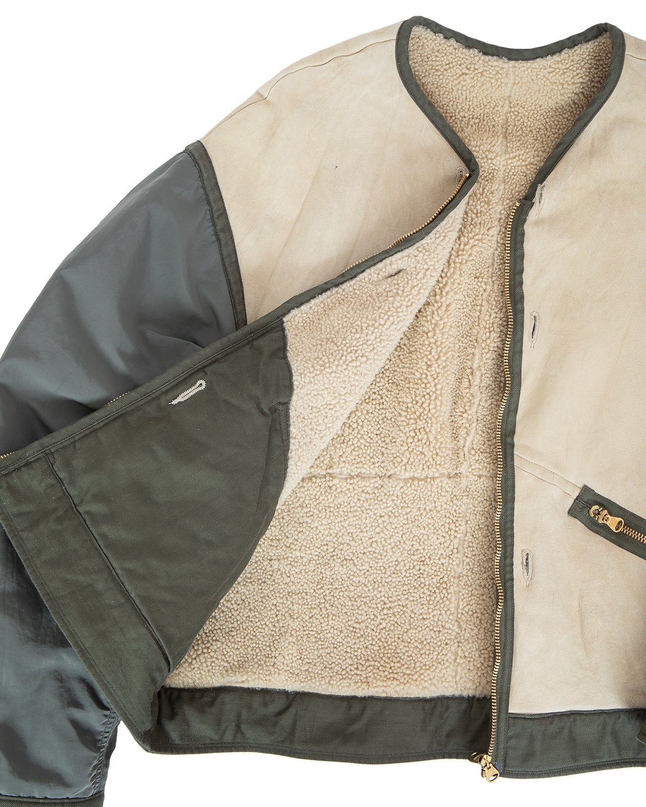 Visvim Iris Jacket, Sheepskin, Grey