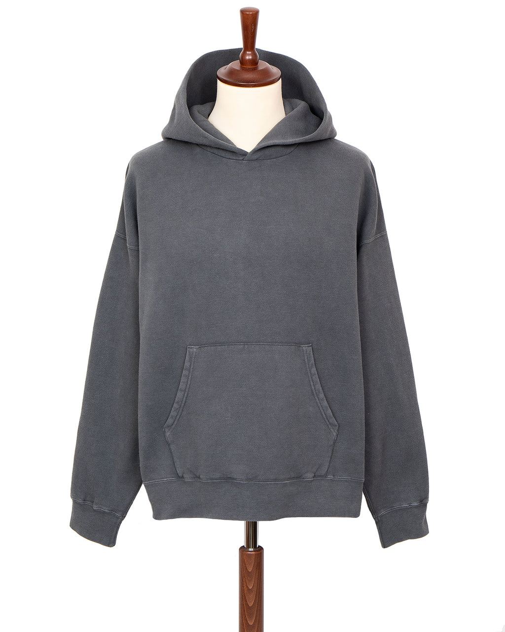 Visvim Jumbo SB Hoodie P.O. Damaged, Uneven Dye, Black