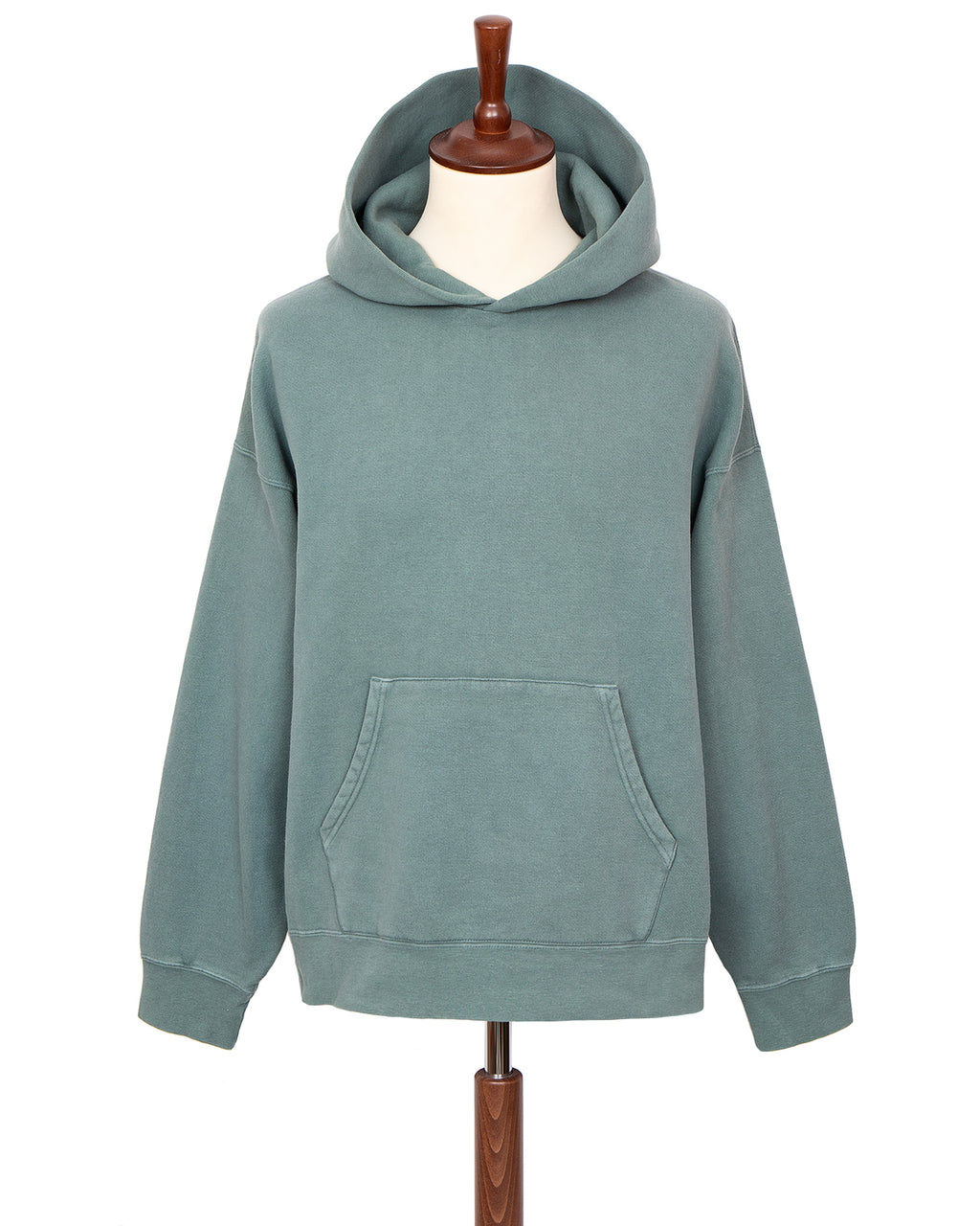 Visvim Jumbo SB Hoodie P.O. Damaged, Uneven Dye, Green