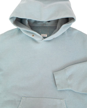 Visvim Jumbo SB Hoodie P.O. DMGD, Lt Green