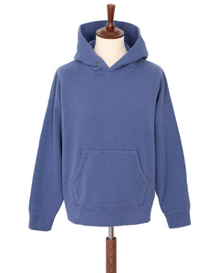 Visvim Jumbo SB Hoodie P.O. Damaged, Uneven Dye, Blue – Pancho And