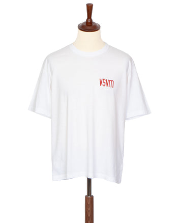 Visvim Jumbo Tee S/S Official, White