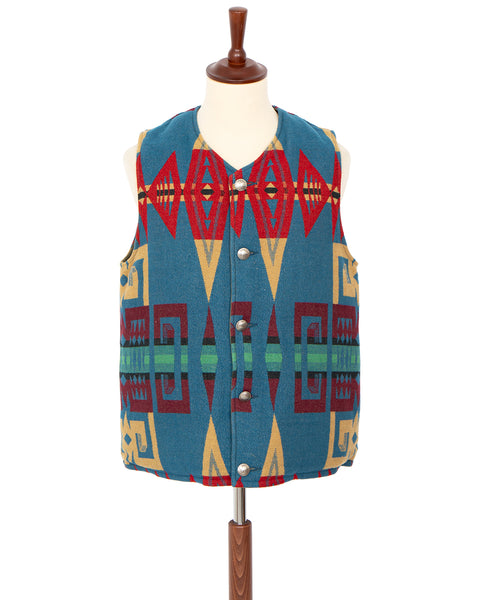 Visvim Kora Down Vest, Blue - Pancho and Lefty Online Store