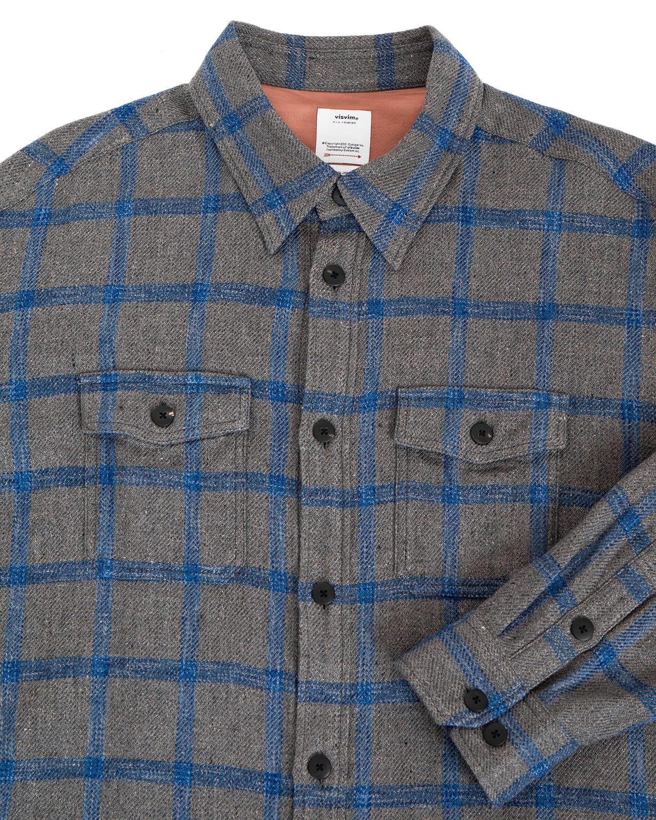 Visvim Lumber Check L/S, Grey