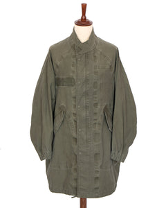 Visvim Six-Five Fishtail Parka 3L Damaged, Olive