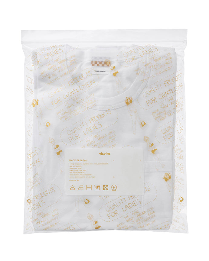 Visvim Ultimate Sublig Jumbo 3-Pack S/S, White