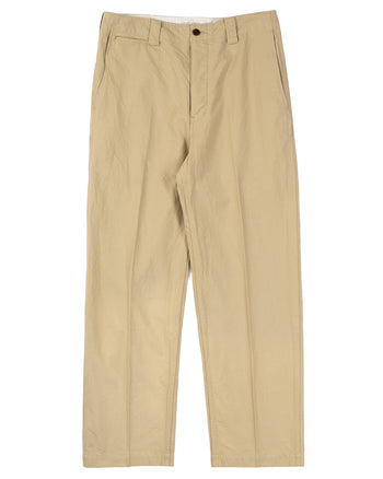 Visvim Wide Chino Pants, Beige