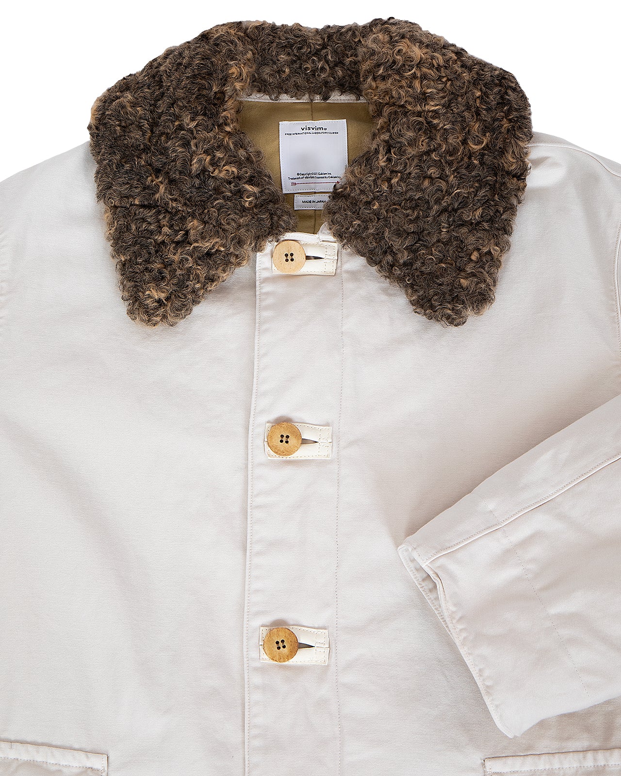 Visvim Winfield Coat, Ivory