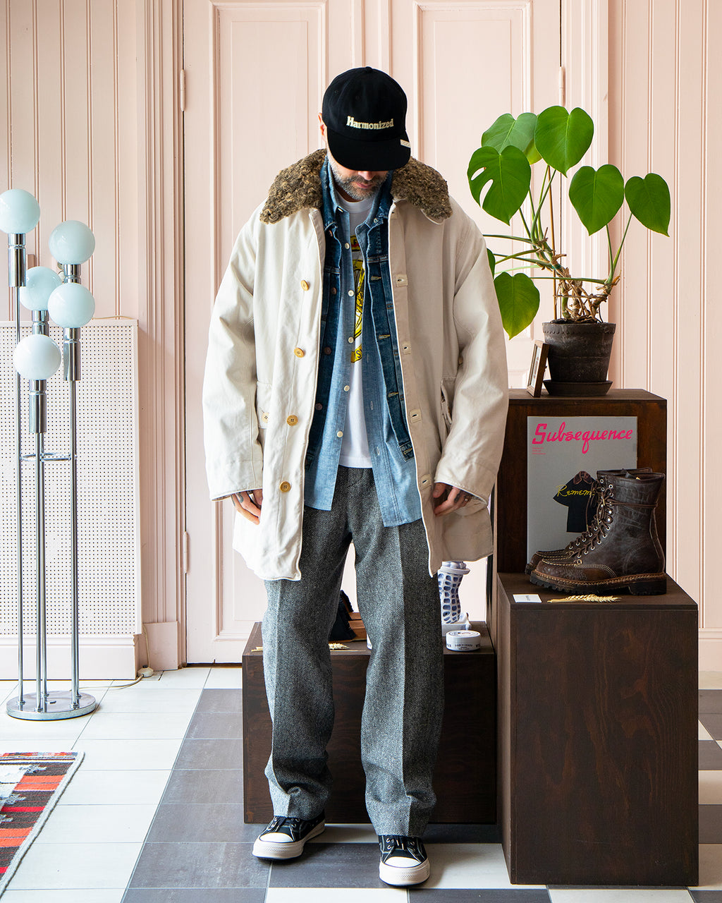 Visvim Winfield Coat, Ivory