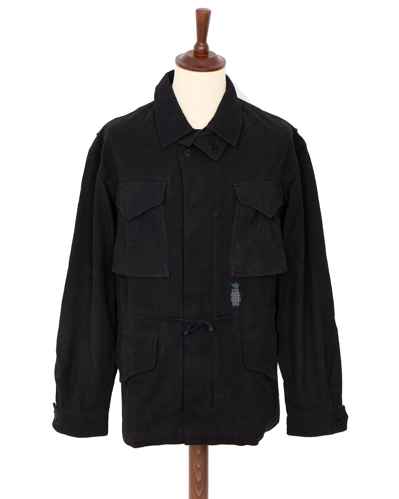 Story mfg Peace Jacket, Iron Black Slub - Pancho and Lefty Online