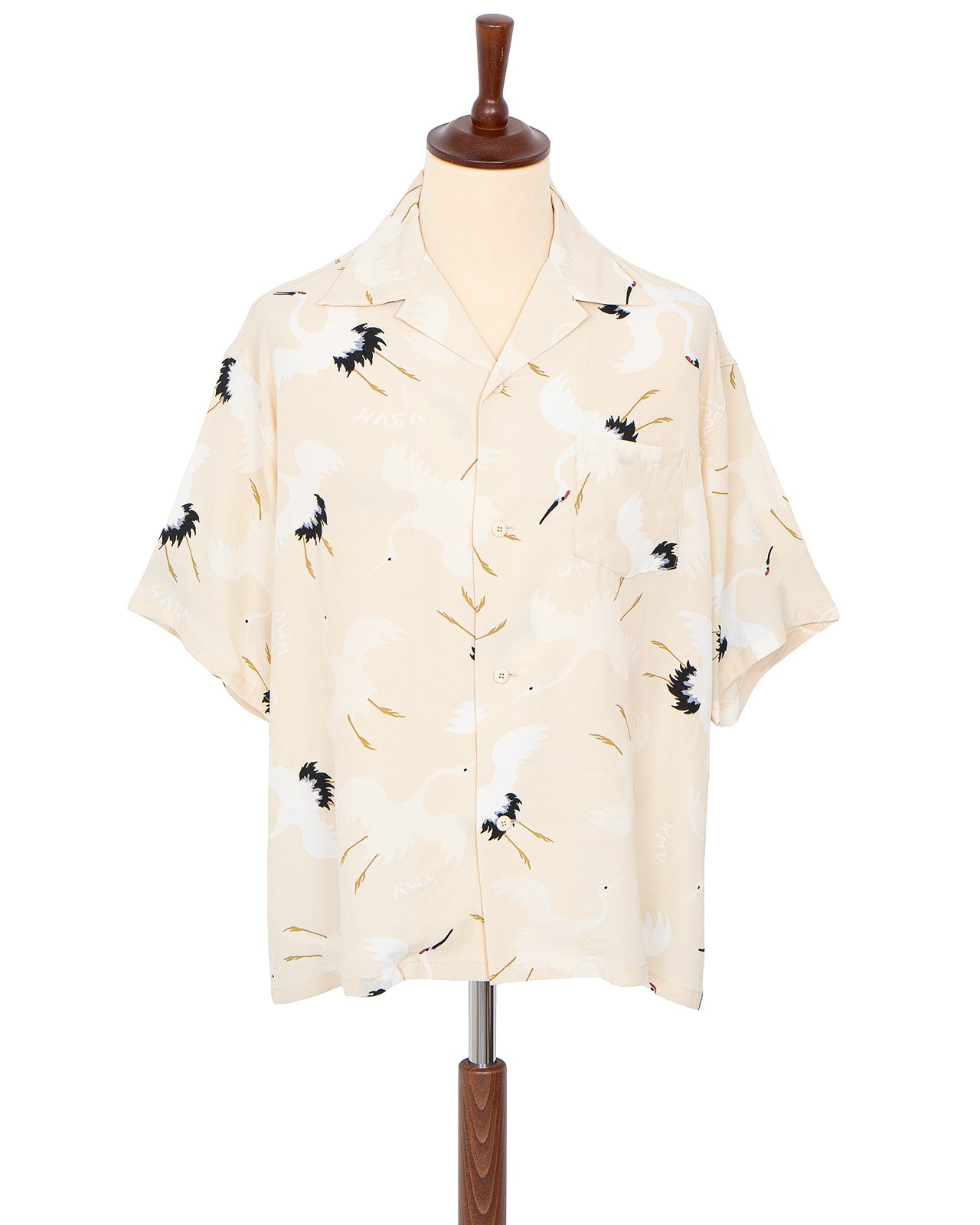 Visvim Crosby Shirt S/S Hikaku, Ivory – Pancho And Lefty - Online